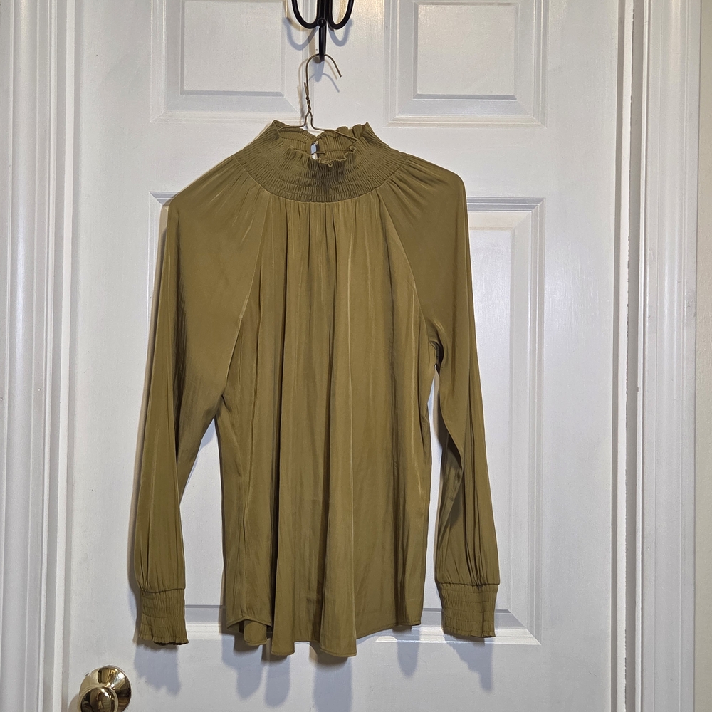 Chico's Mustard Yellow Blouse